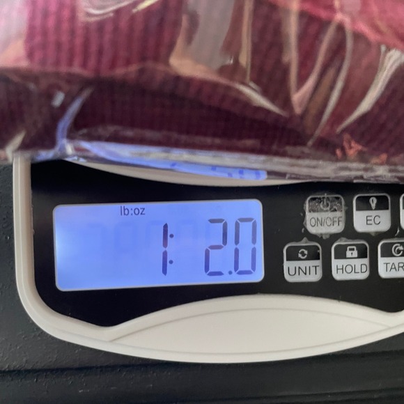 LL Bean Henley Mens XL Tall Burgundy Thermal Long Sleeve Shirt Rugged Classic - Picture 9 of 9